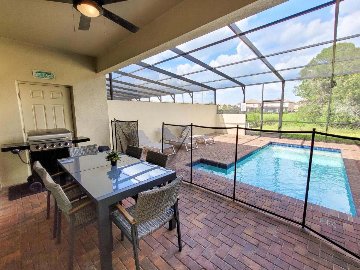 5Br 5Bath Townhome Pool Bbq 13Min Disney 2260Ft Kissimmee Exterior foto